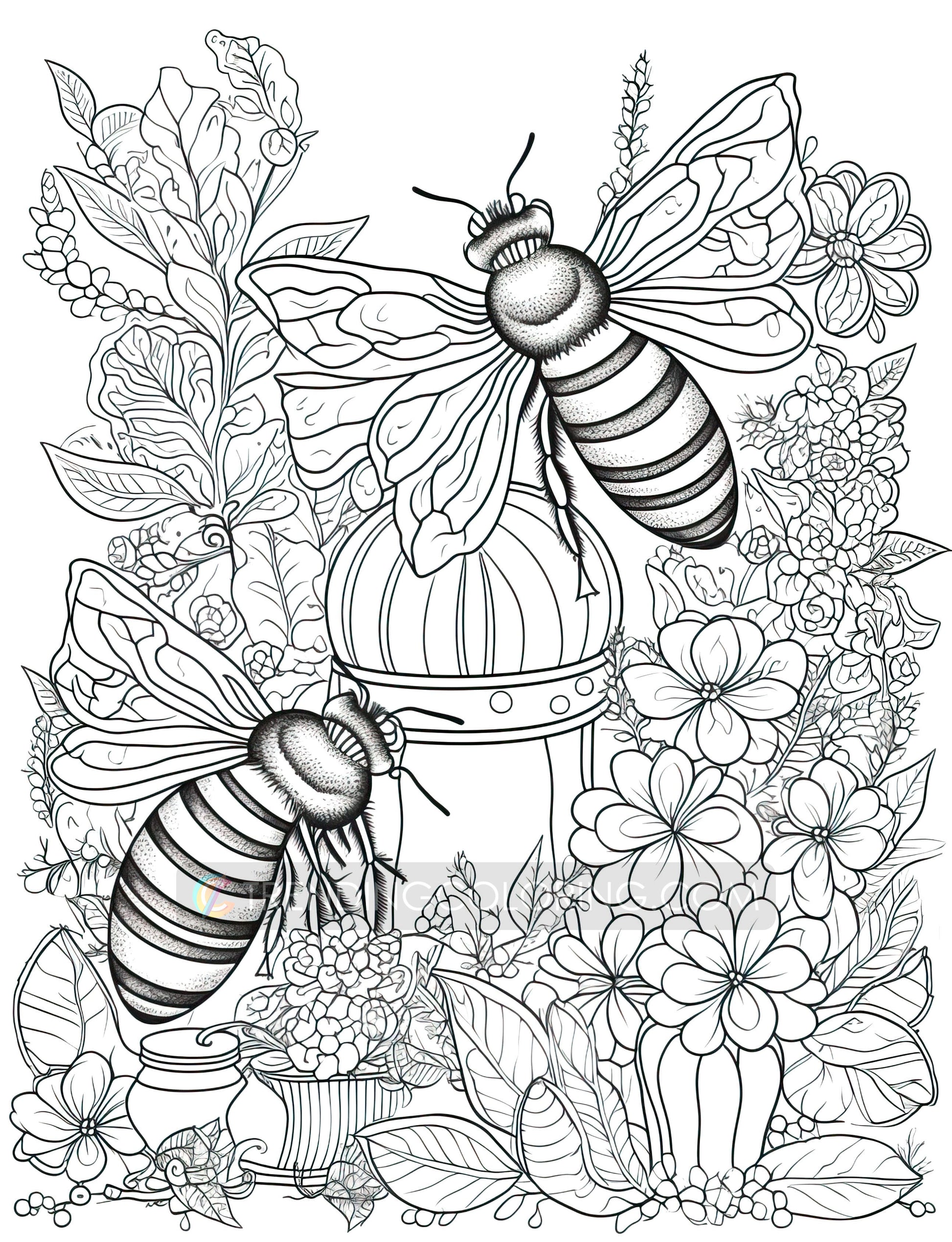 101 Amazing Animal Coloring Pages - Instant Download - Printable – preview 7
