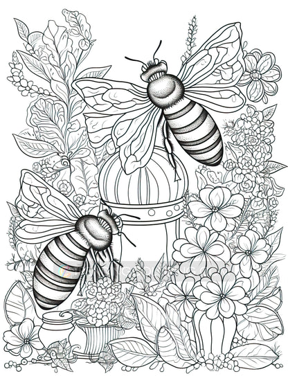 101 Amazing Animal Coloring Pages - Instant Download - Printable – preview 7