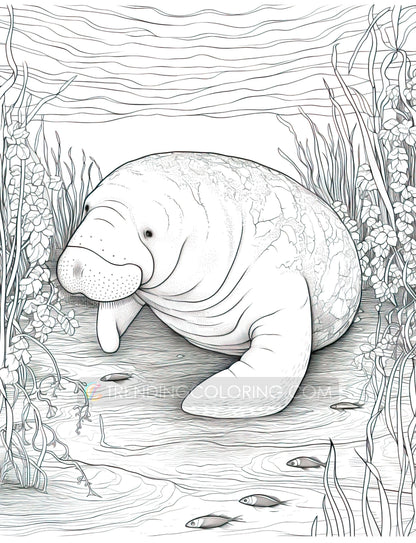 101 Amazing Animal Coloring Pages - Instant Download - Printable – preview 9