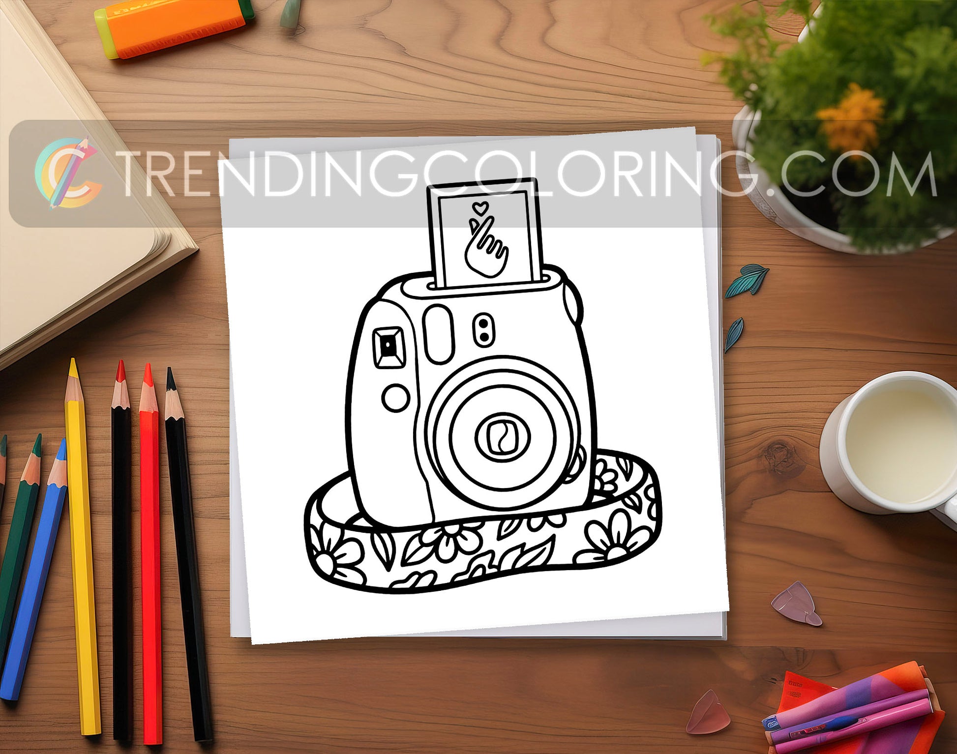33 Cozy Girl Love Era 2 Cute and Simple Coloring Pages - PDF Download – preview 7