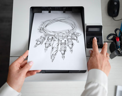 50 Jewelry Collection Coloring Pages - Instant Download - Printable PDF – preview 2