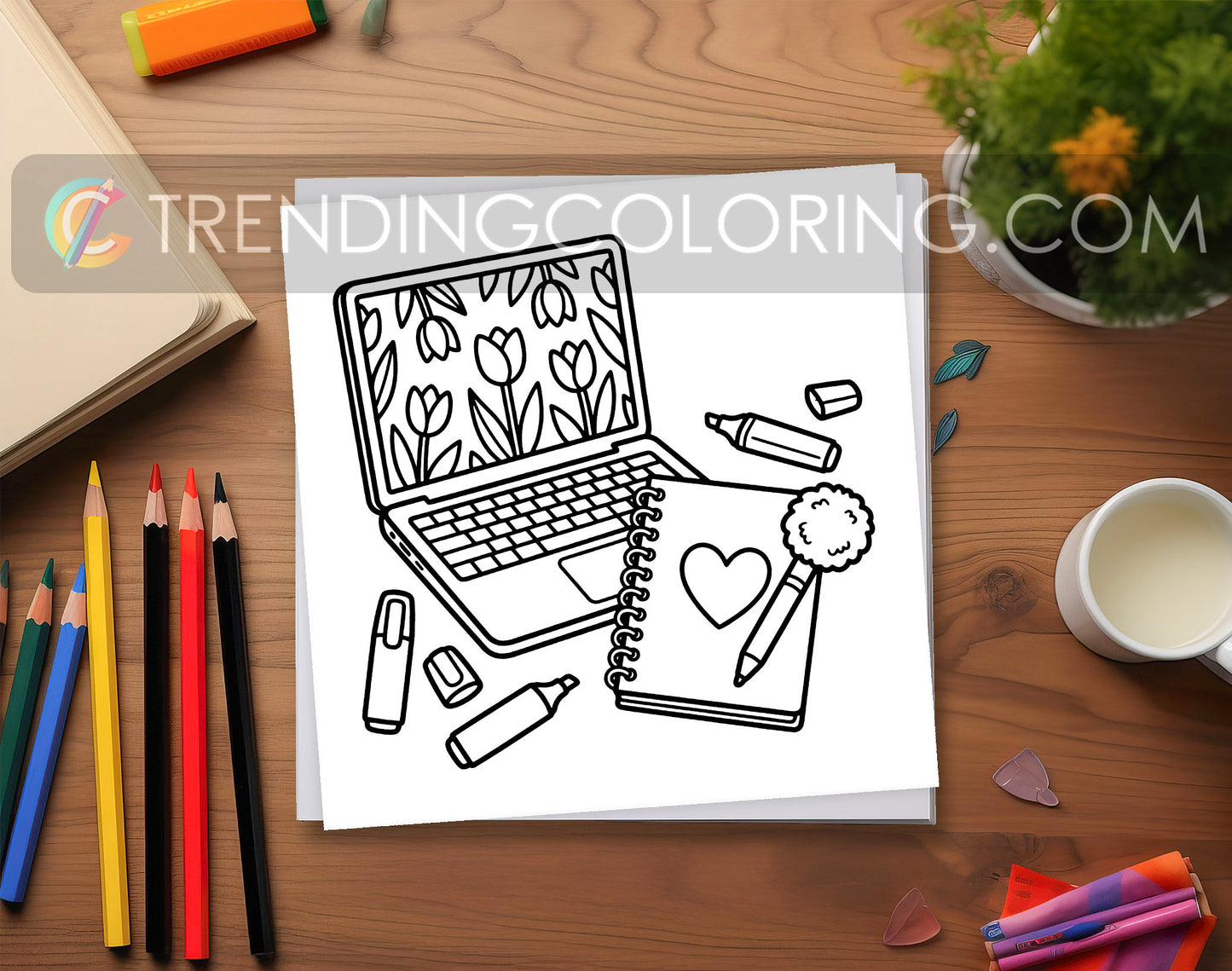 33 Cozy Girl Love Era 2 Cute and Simple Coloring Pages - PDF Download