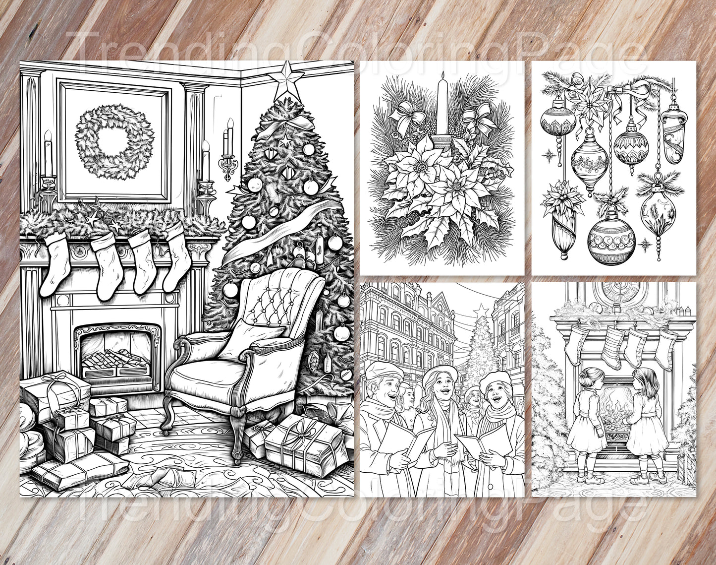 50 Vintage Christmas Coloring Pages - Instant Download - Printable PDF – Trending Coloring 50-vintage-christmas-coloring-pages-instant-download-printable-pdf-trending-coloring