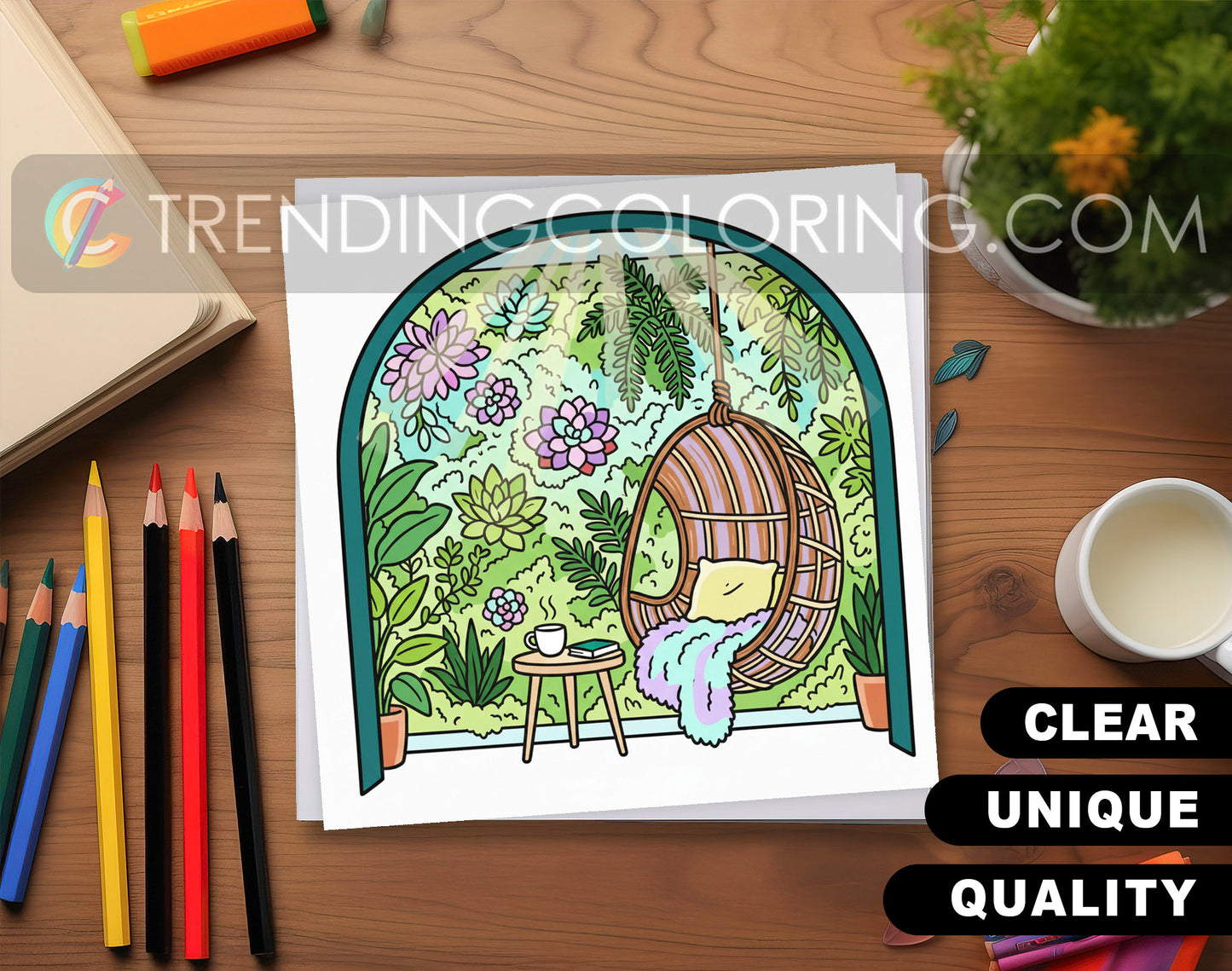 53 Self-Love Cute and Simple Coloring Pages - PDF Download