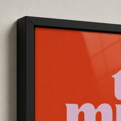 The Music Sounds Better With You Retro Typography Wall Art Decor – preview 8