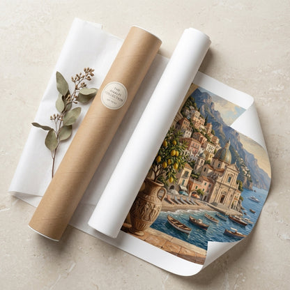 Amalfi Arch and Lemon Tree Wall Art Decor preview 11