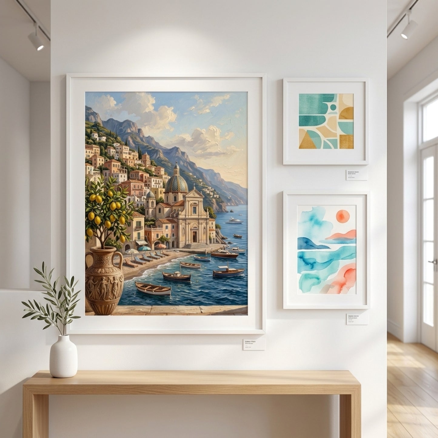 Amalfi Arch and Lemon Tree Wall Art Decor preview 7