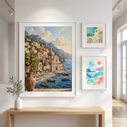 Amalfi Arch and Lemon Tree Wall Art Decor preview 7