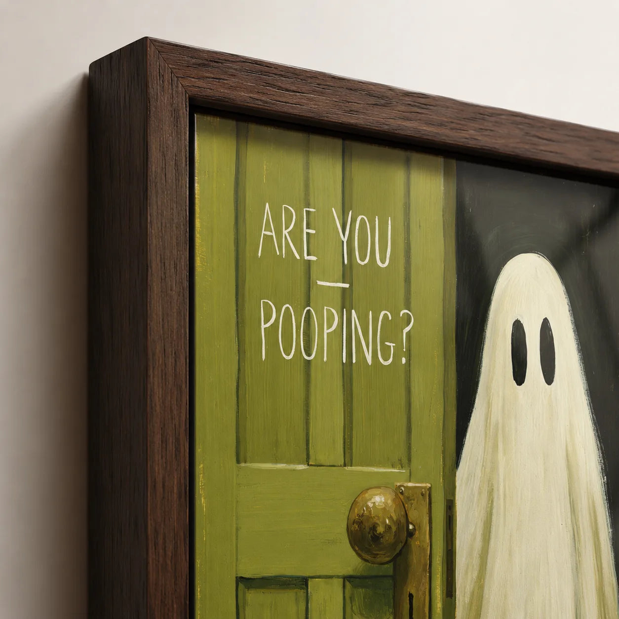 Are You Pooping Ghost Wall Art Decor - Wall Art Decor - packaging