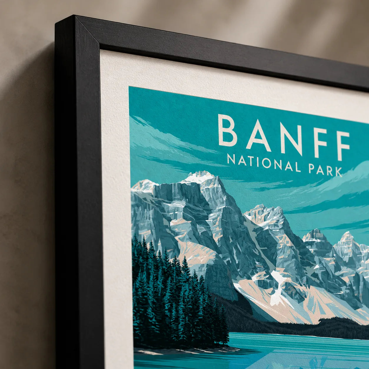 Banff National Park Travel Wall Art Decor - Wall Art Decor - packaging