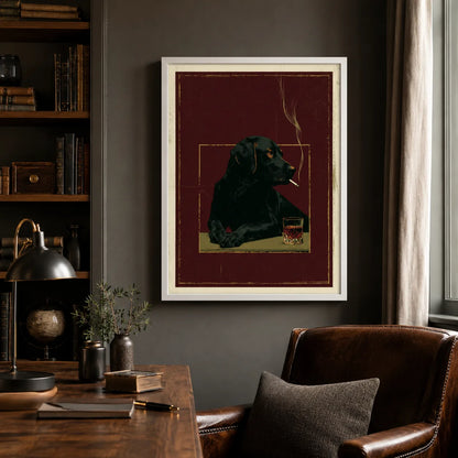 Black Labrador Whiskey Wall Art Decor - Wall Art Decor - view 11