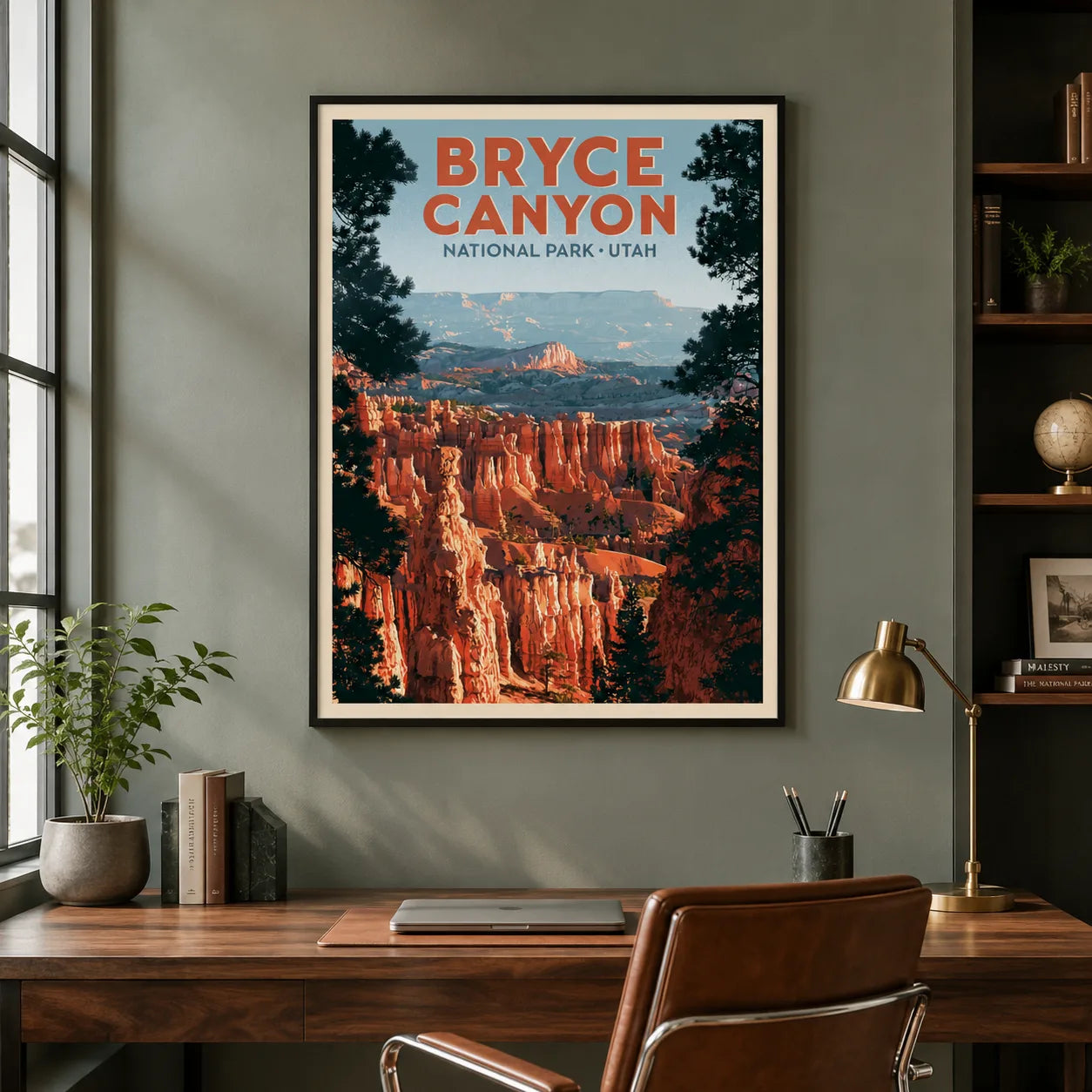Bryce Canyon National Park Wall Art Decor - Wall Art Decor - alternate angle