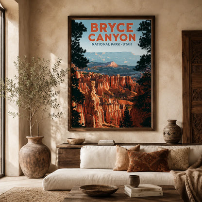 Bryce Canyon National Park Wall Art Decor - Wall Art Decor - detail
