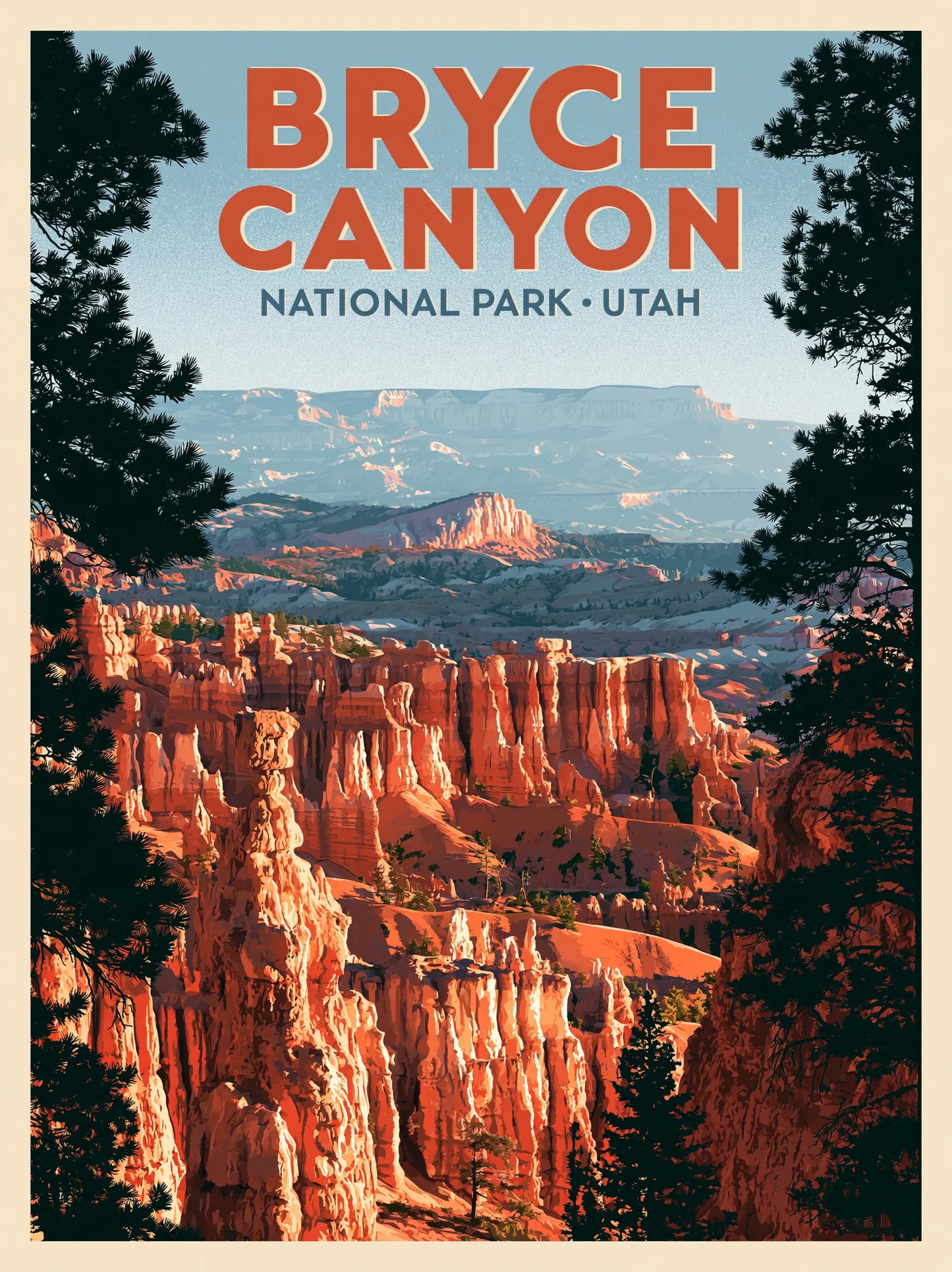 Bryce Canyon National Park Wall Art Decor - Wall Art Decor - front view