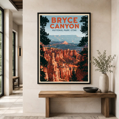 Bryce Canyon National Park Wall Art Decor - Wall Art Decor - styled