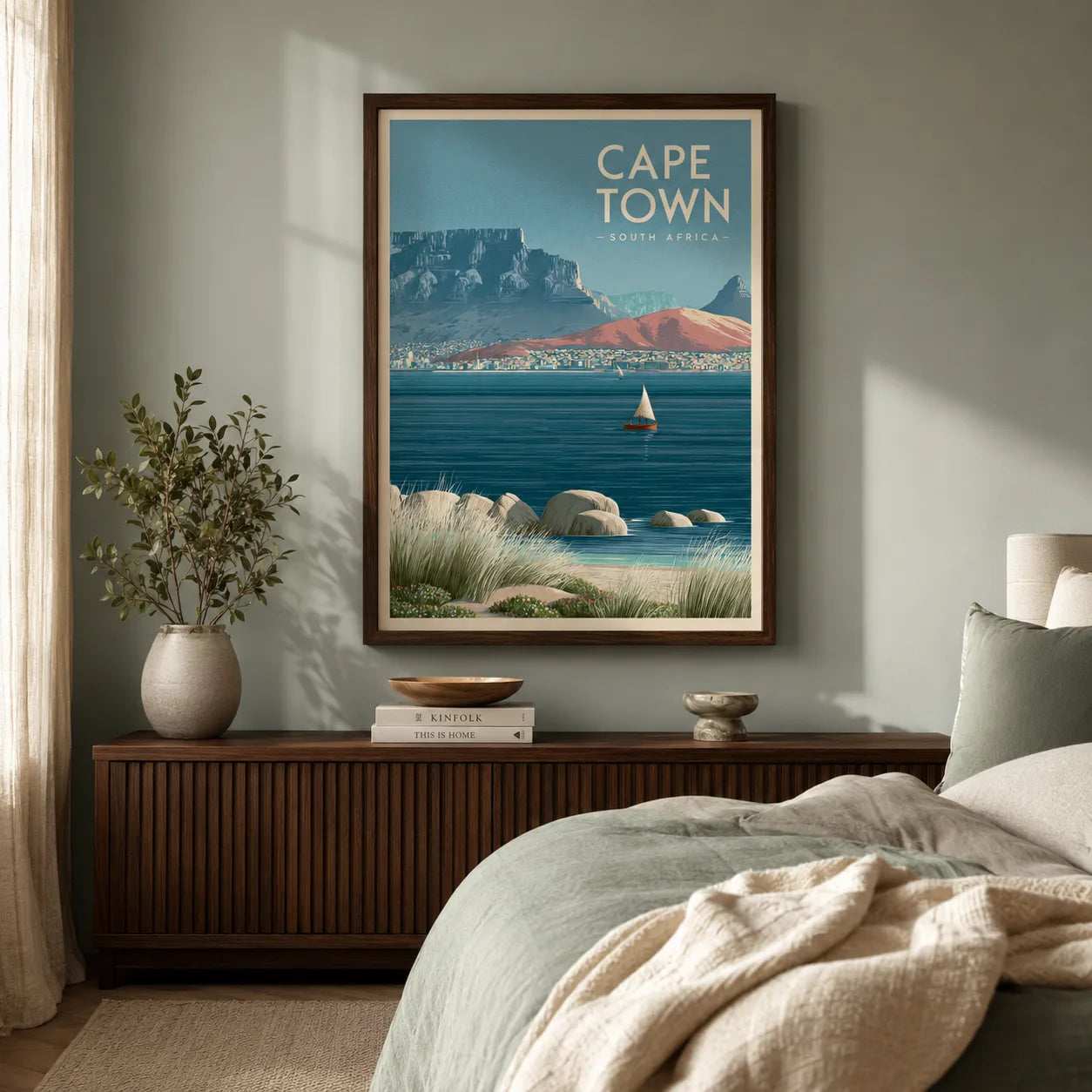 Cape Town South Africa Wall Art Decor - Wall Art Decor - alternate angle