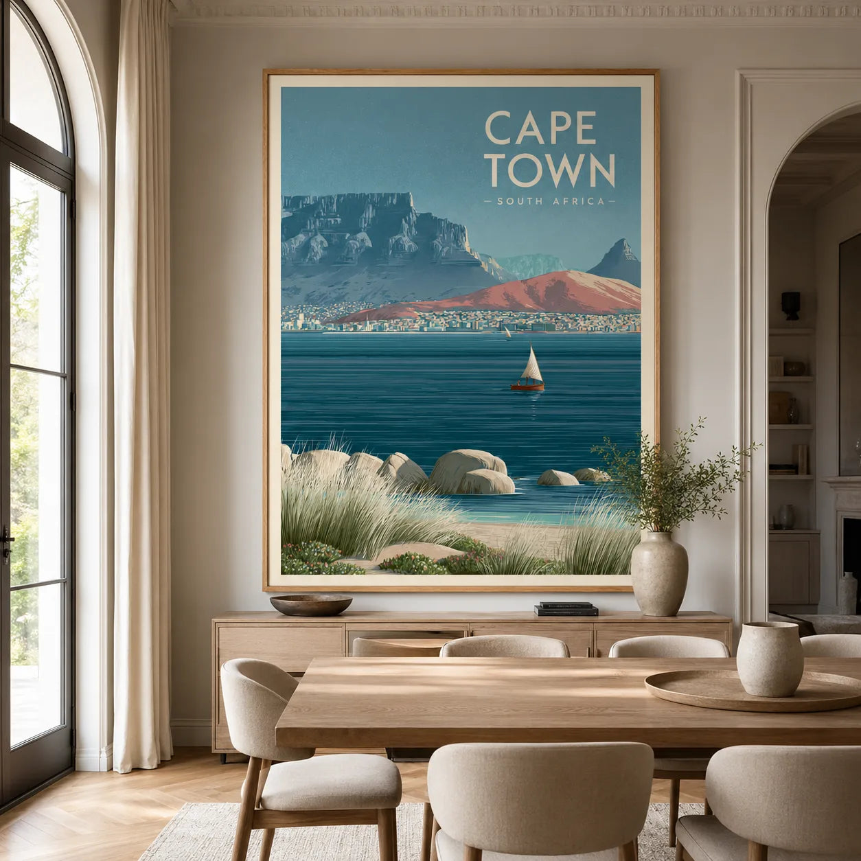 Cape Town South Africa Wall Art Decor - Wall Art Decor - close up