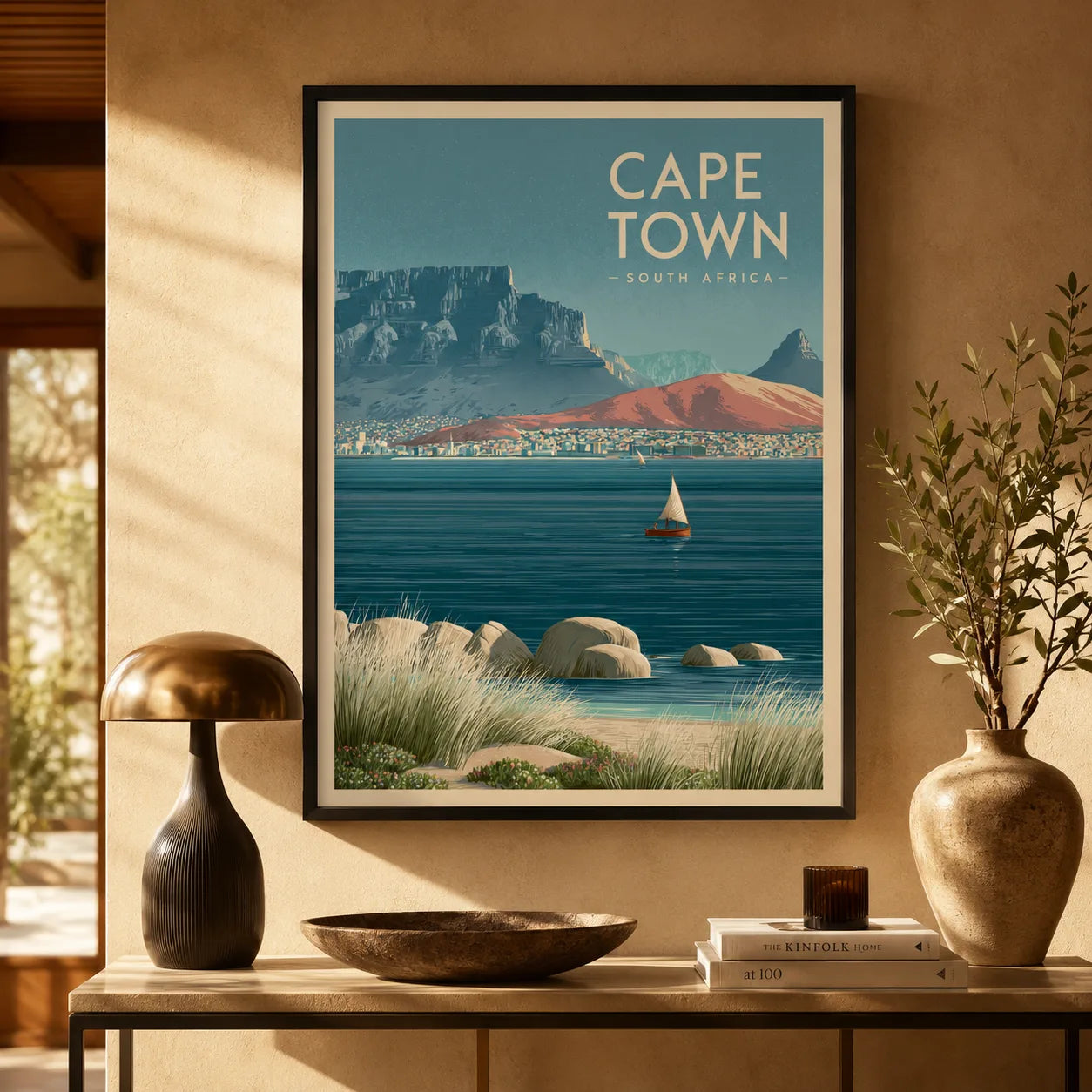 Cape Town South Africa Wall Art Decor - Wall Art Decor - in use