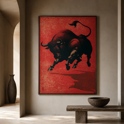 Charging Bull Wall Art Decor - Wall Art Decor - view 11