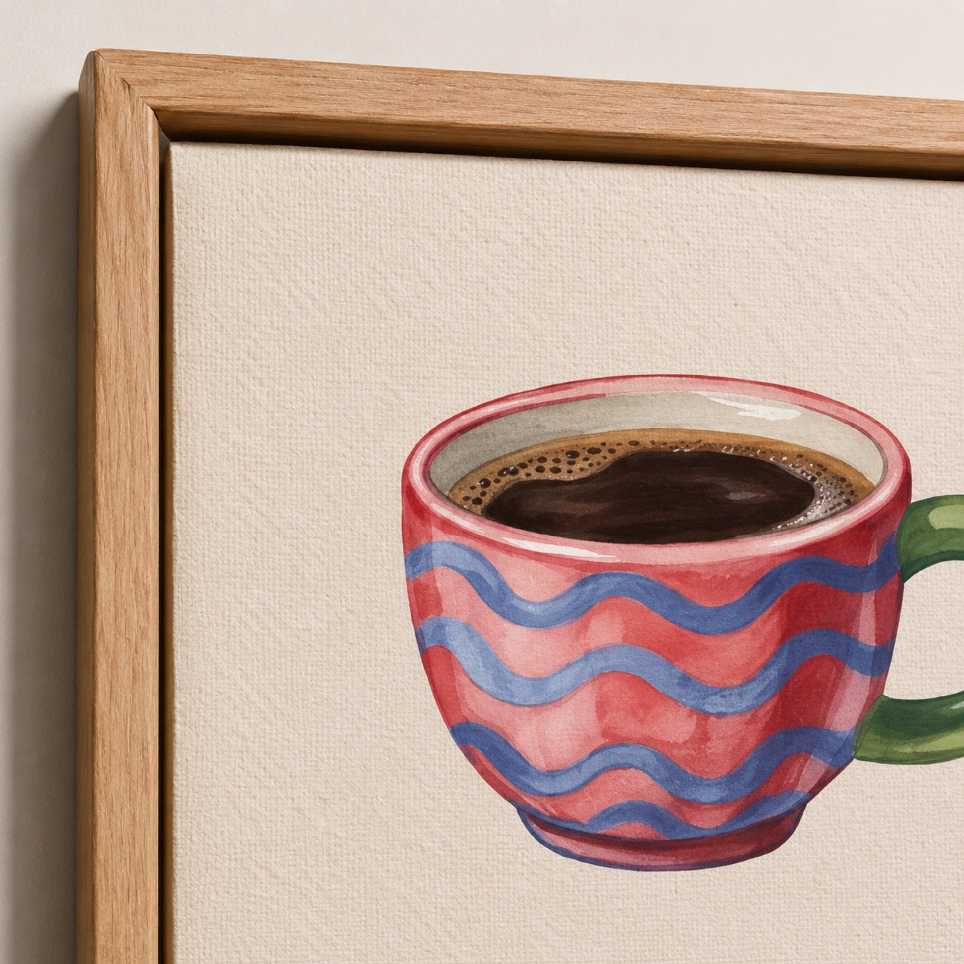 Coffee Cup Collection Wall Art Decor preview 8