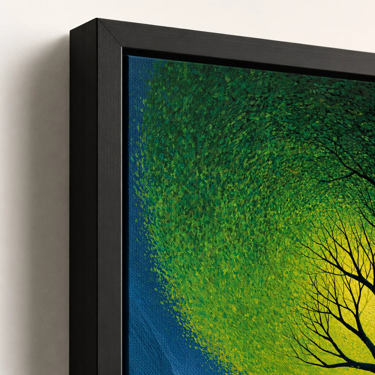 Couple Beneath Glowing Tree Wall Art Decor - Wall Art Decor - packaging