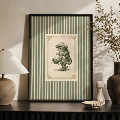 Cowboy Cat Western Wall Art Decor - Wall Art Decor - view 11