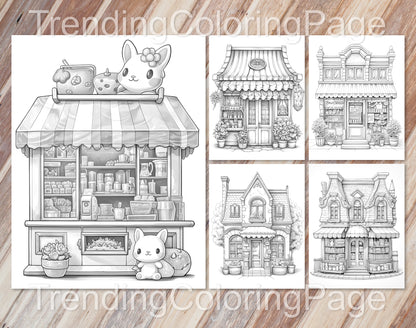 Cozy Fantasy Cottage — Wall Art Decor (Sample)
