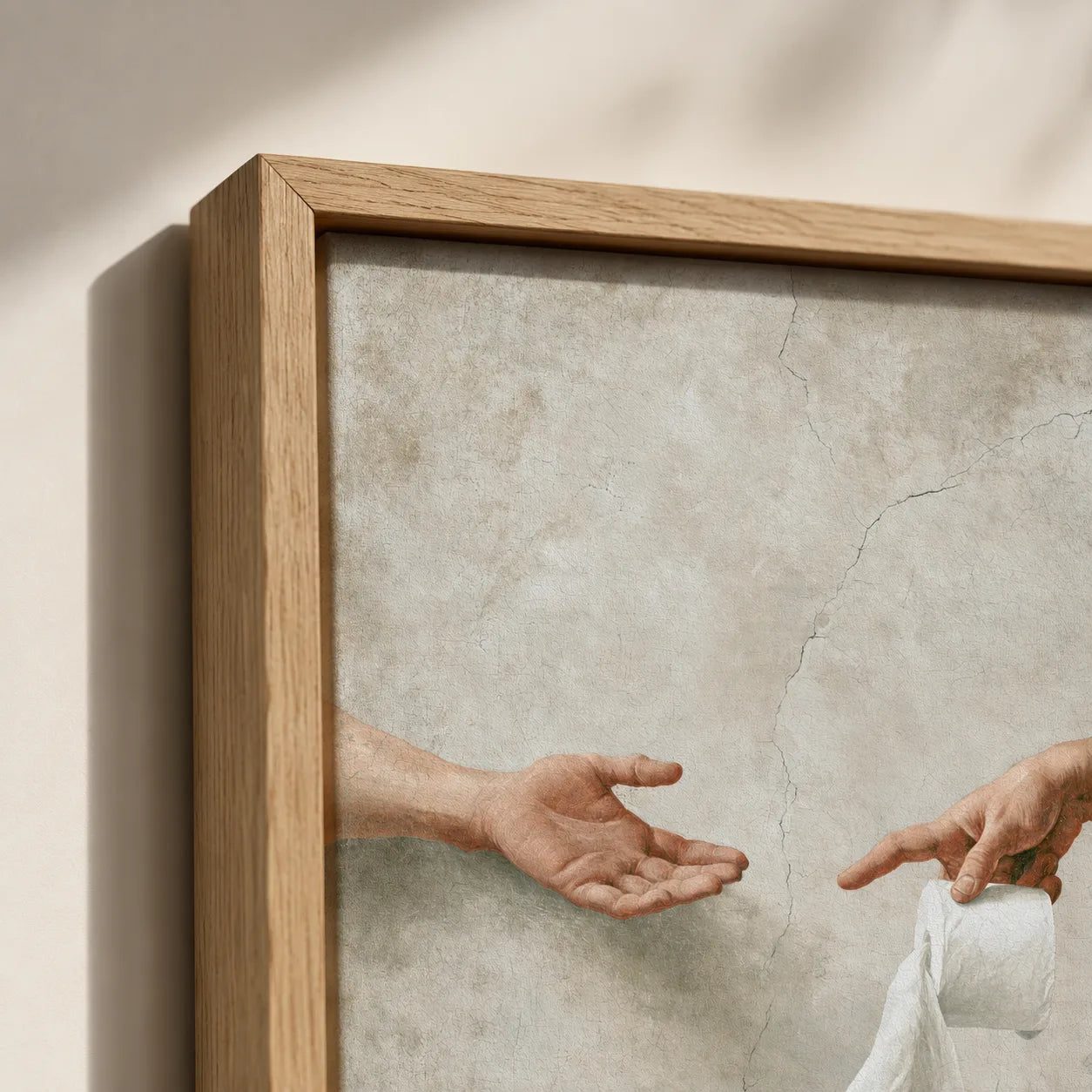 Creation of Toilet Paper Wall Art Decor - Wall Art Decor - packaging