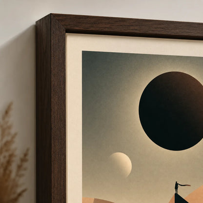 Desert Eclipse Journey Wall Art Decor - Wall Art Decor - packaging