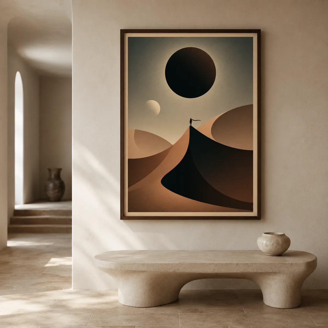 Desert Eclipse Journey Wall Art Decor - Wall Art Decor - view 11