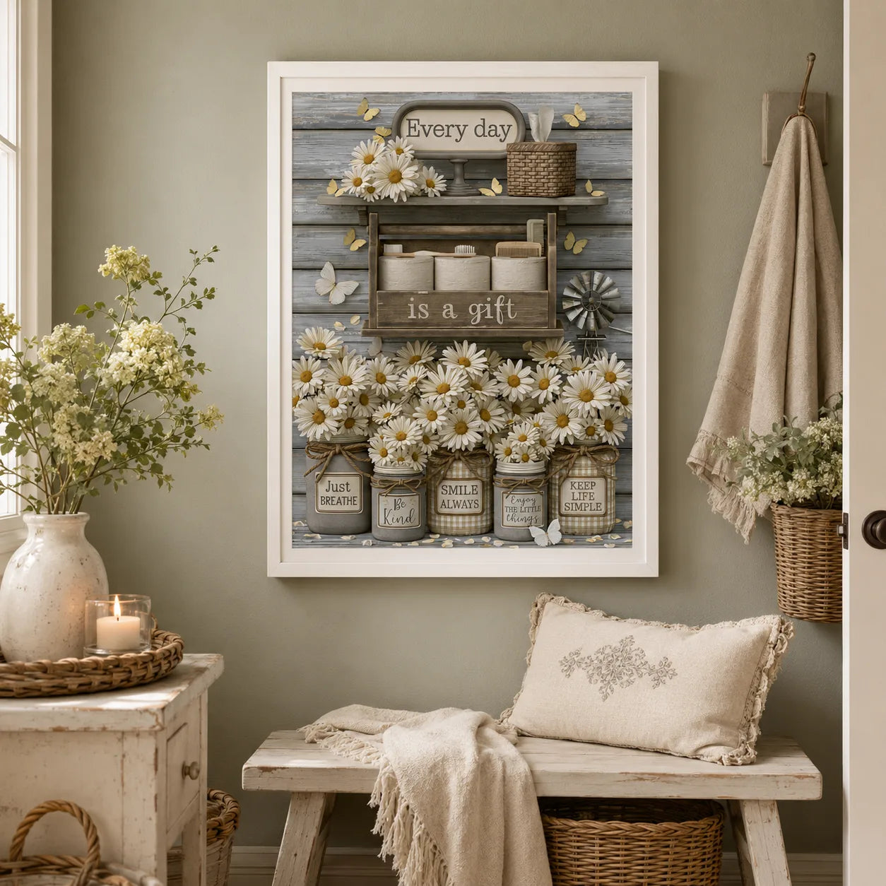 Every Day Is a Gift Wall Art Decor - Wall Art Decor - in use