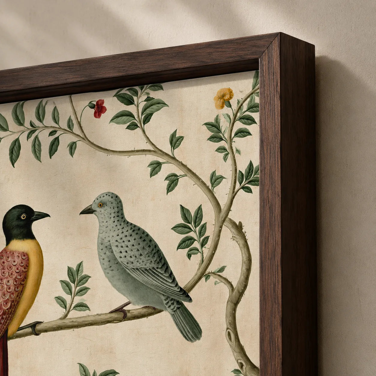 Exotic Bird Duo Wall Art Decor - Wall Art Decor - packaging