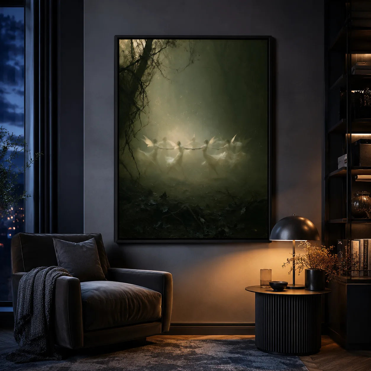 Fairy Circle Dance Wall Art Decor - Wall Art Decor - lifestyle