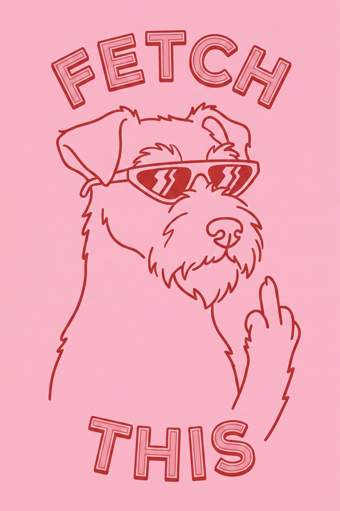 Fetch This Funny Terrier Wall Art Decor