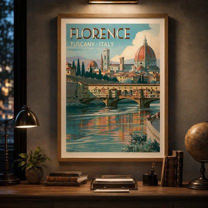 Florence Tuscany Travel Wall Art Decor - Wall Art Decor - lifestyle