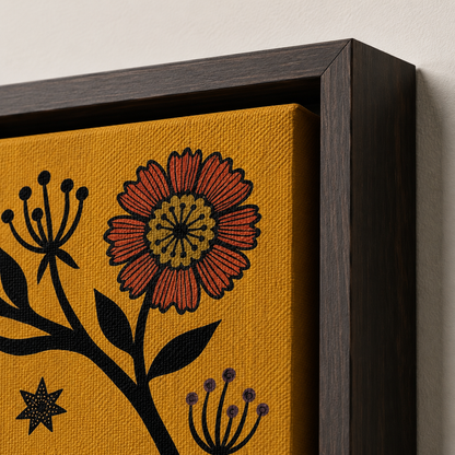 Folk Art Hummingbird Tree of Life Wall Art Decor – preview 8