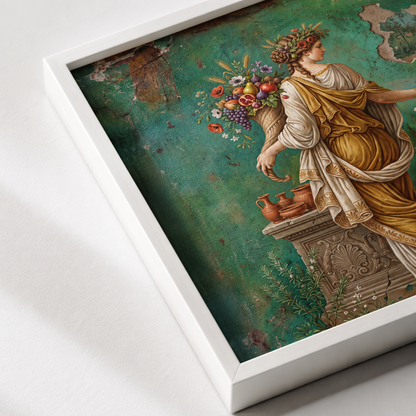 Goddess of Abundance Classical Fresco Wall Art Decor – preview 8