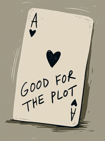 Good for the Plot Wall Art Decor