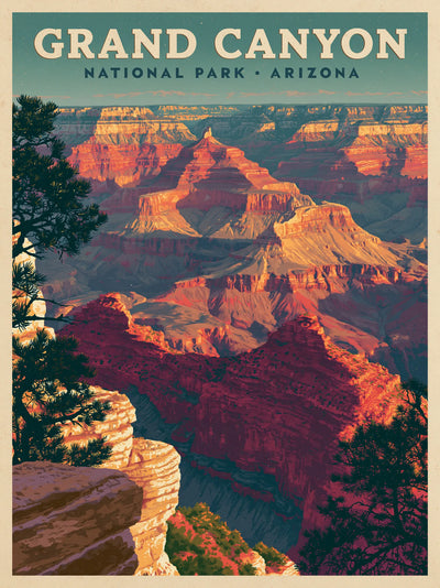 Grand Canyon National Park Wall Art Decor