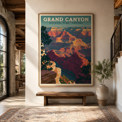 Grand Canyon National Park Wall Art Decor - Wall Art Decor - in use