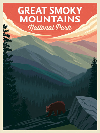 Great Smoky Mountains Wall Art Decor