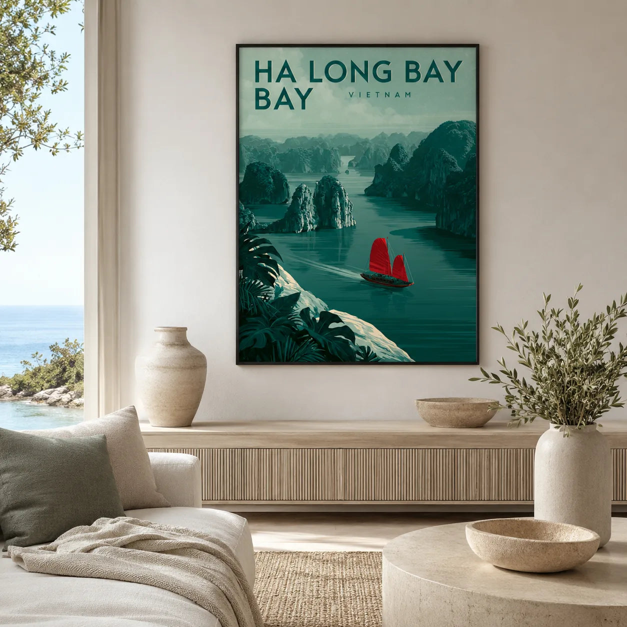 Ha Long Bay Vietnam Wall Art Decor - Wall Art Decor - detail