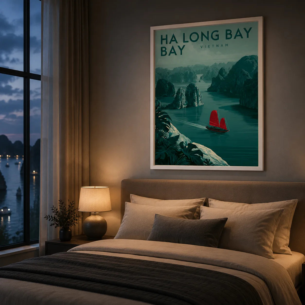 Ha Long Bay Vietnam Wall Art Decor - Wall Art Decor - lifestyle