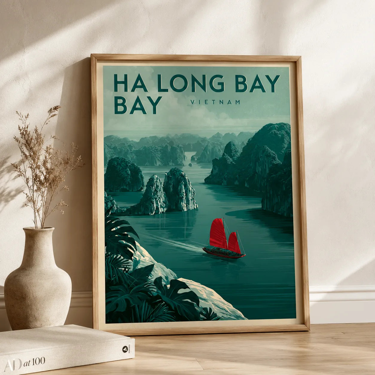 Ha Long Bay Vietnam Wall Art Decor - Wall Art Decor - side view