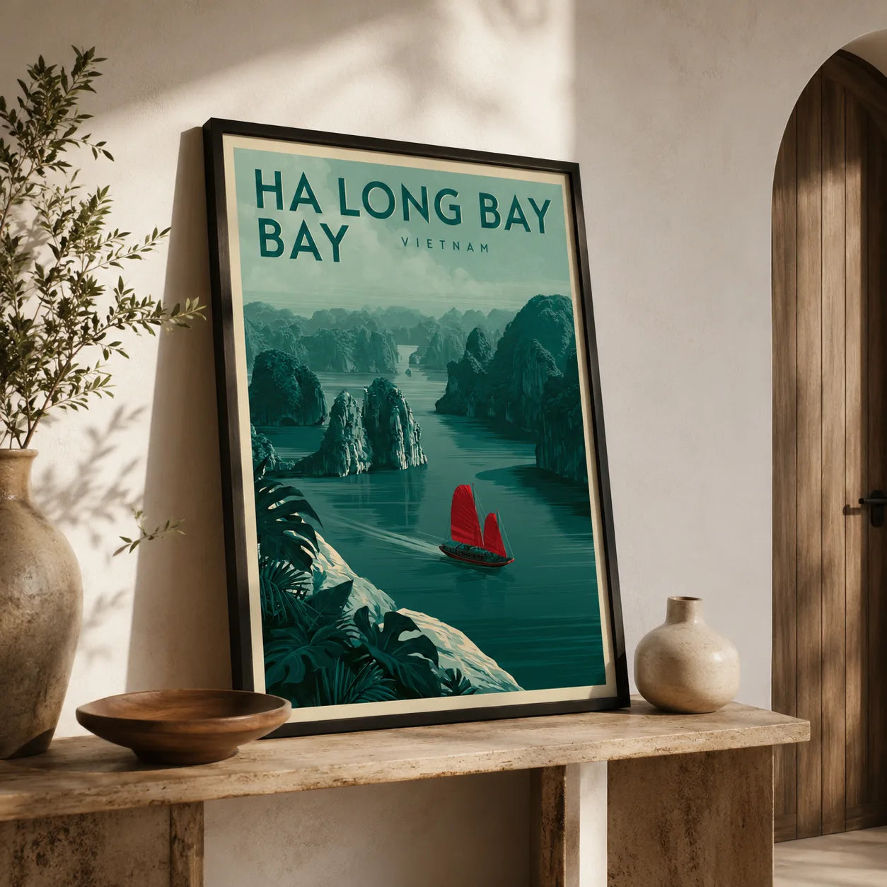 Ha Long Bay Vietnam Wall Art Decor - Wall Art Decor - styled