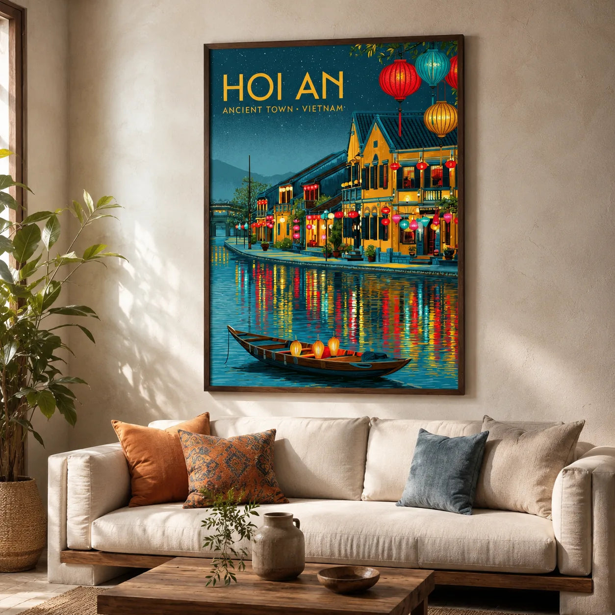 Hoi An Ancient Town Wall Art Decor - Wall Art Decor - detail