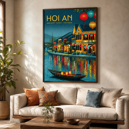 Hoi An Ancient Town Wall Art Decor - Wall Art Decor - detail