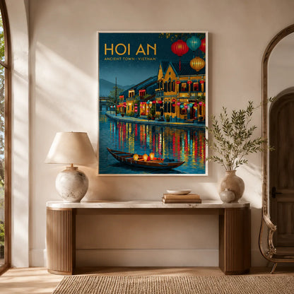 Hoi An Ancient Town Wall Art Decor - Wall Art Decor - in use