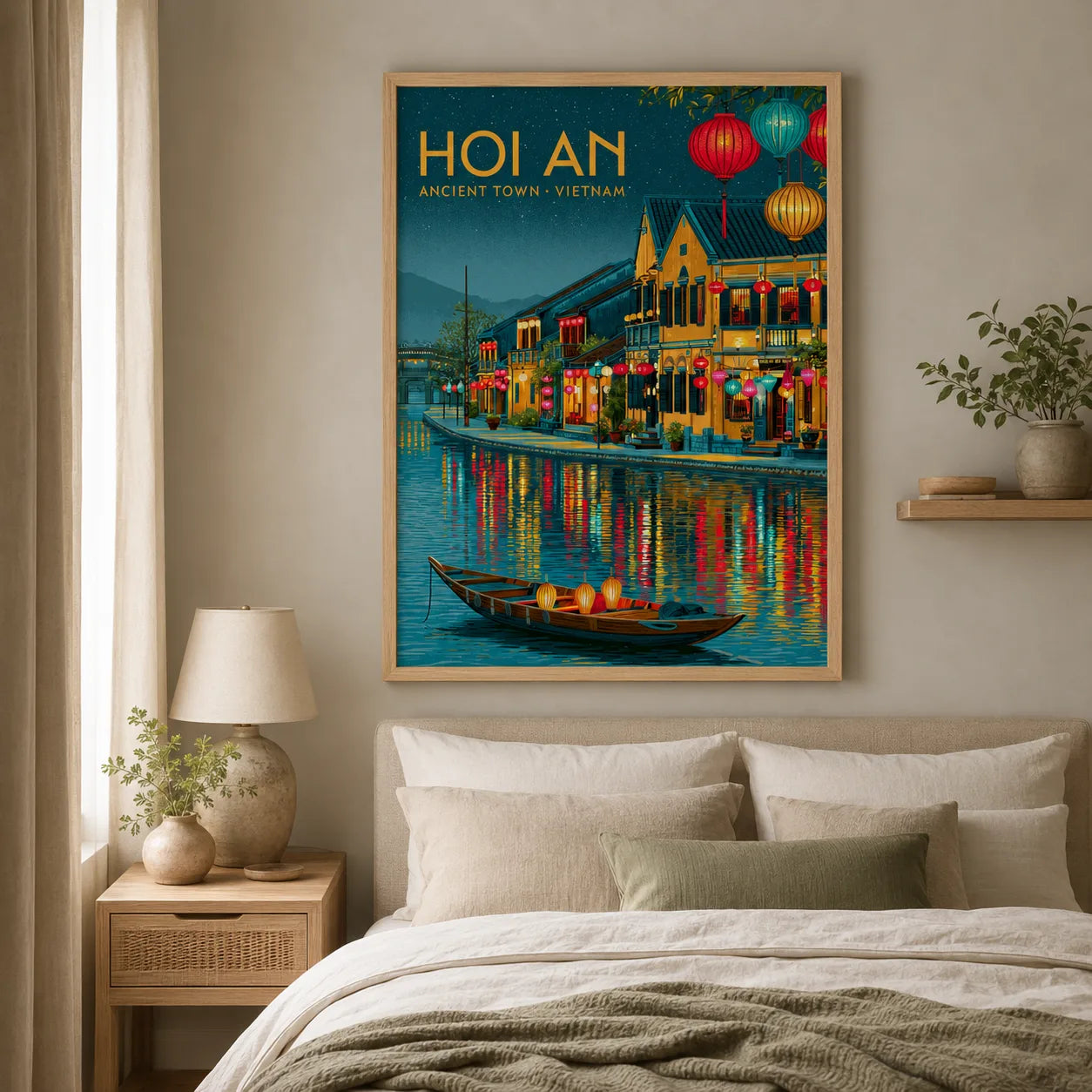 Hoi An Ancient Town Wall Art Decor - Wall Art Decor - styled