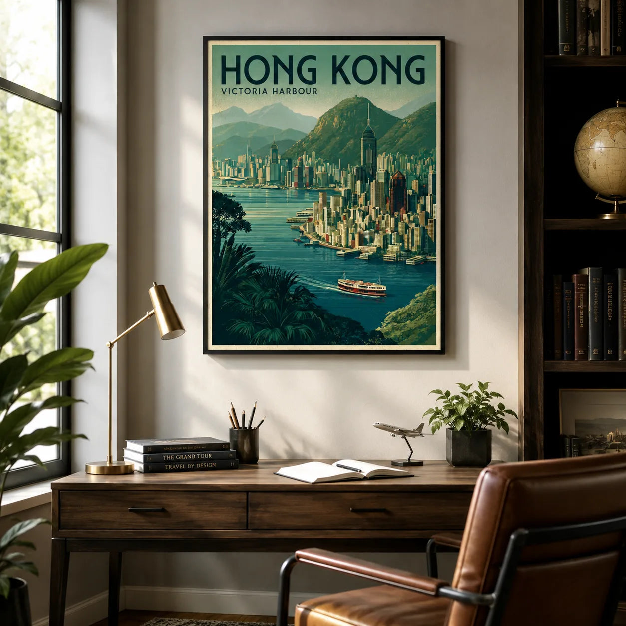 Hong Kong Victoria Harbour Wall Art Decor - Wall Art Decor - detail
